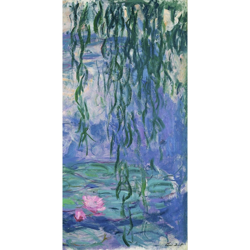Tableau sur toile. Claude Monet, Nymphéas III