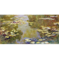 Tableau sur toile. Claude Monet, L'étang aux lys