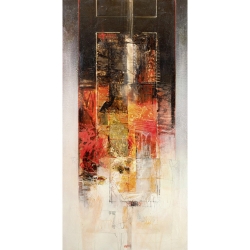 Moderne Abstrakte Leinwandbilder. Giuliano Censini, Synphony in red