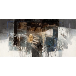 Moderne Abstrakte Leinwandbilder. Censini, Reflections from the Valley