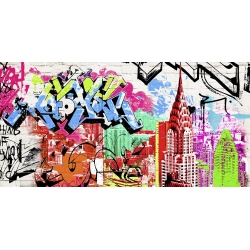 Wall art print and canvas. Skip Teller, Pop Manhattan