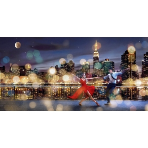 Wall art print and canvas. Dianne Loumer, Dancin' in the Moonlight