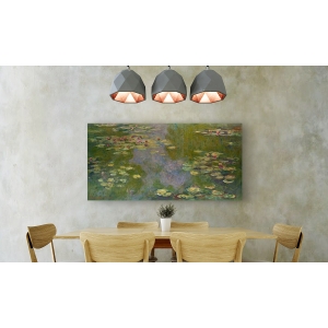 Tableau sur toile. Claude Monet, Les Nymphéas