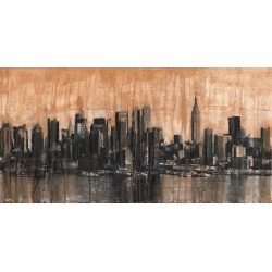 Wall art print and canvas. Dario Moschetta, NYC Skyline 1