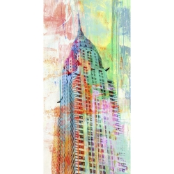 Cuadro pop en canvas. Eric Chestier, The Skyscraper 2.0
