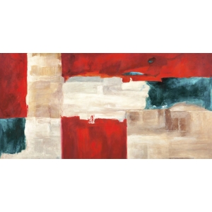 Cuadro abstracto moderno en canvas. Ruggero Falcone, Segment