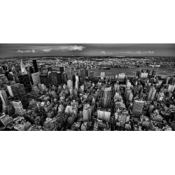 Quadro, stampa su tela. Giovanni Gagliardi, New York City from the Empire State Building