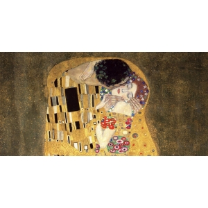Cuadro famoso en canvas. Gustav Klimt, El beso