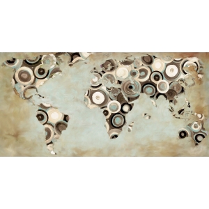 Wall art print and canvas. Joannoo, World in motion