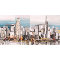 Cuadros New York en canvas. Florio, Metropolis II