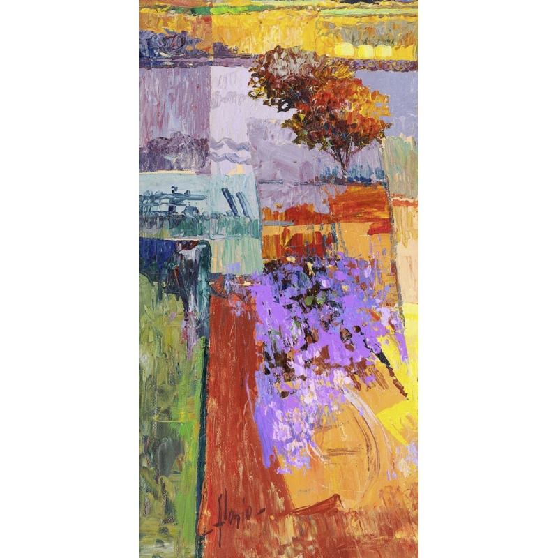 Wall art print and canvas. Luigi Florio, The color of the fields I
