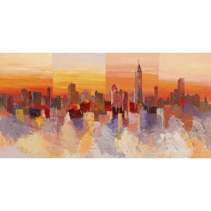 Wall art print and canvas. Luigi Florio, Dreaming of New York