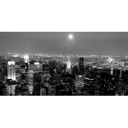 Quadro, stampa su tela. Michel Setboun, Manhattan vista dall'alto, New York