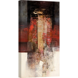 Moderne Abstrakte Leinwandbilder. Giuliano Censini, Feelings in red