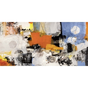 Cuadro abstracto moderno en canvas. Arthur Pima, Youth (detalle)