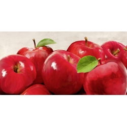 Wall art print and canvas. Remo Barbieri, Red Apples