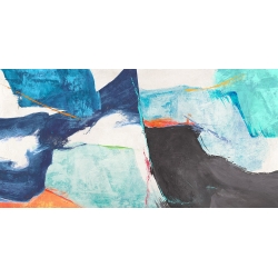 Cuadro abstracto moderno en canvas. Jim Stone, High Tide