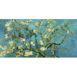 Cuadro en canvas. Vincent van Gogh, Almendro en flor (detalle)
