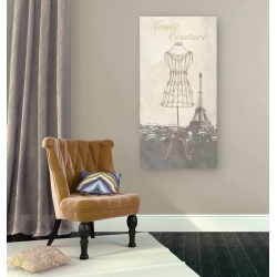Wall art print and canvas. Remy Dellal, Haute Couture