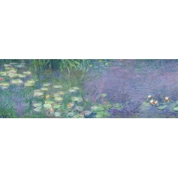 Quadro, stampa su tela. Claude Monet, Mattino (dettaglio I)