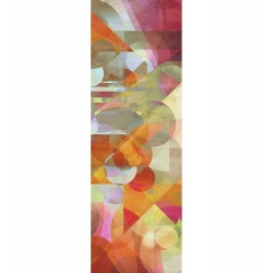 Cuadro abstracto geometrico en canvas. Kaj Rama, Colorfall II