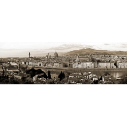 Tableau sur toile. Vadim Ratsenskiy, Vue panoramique de Florence