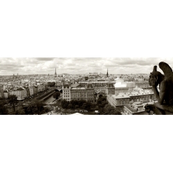 Quadro, stampa su tela. Ratsenskiy, Panorama di Parigi