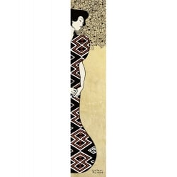 Tableau sur toile. Gustav Klimt, Woman and Tree I (Gold)