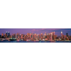 Quadro, stampa su tela. Berenholtz, Manhattan Skyline, New York