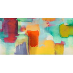 Cuadro abstracto moderno en canvas. Asia Rivieri, Colors of Nature