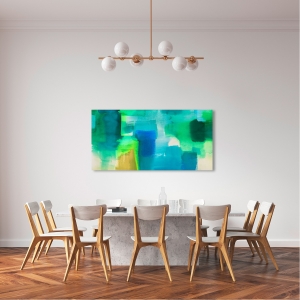 Wall art print and canvas. Asia Rivieri, Colors of Water