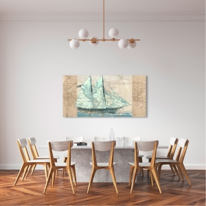 Wall art print and canvas. Joannoo, Sailing to the Seas