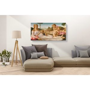 Wall art print and canvas. After Botticelli, An Allegory