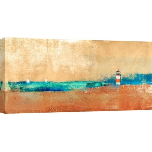 Wall art print and canvas. Alex Blanco, Coast Line and Lighthouse