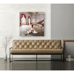 Wall art print and canvas. Pierre Benson, Preparing for dance
