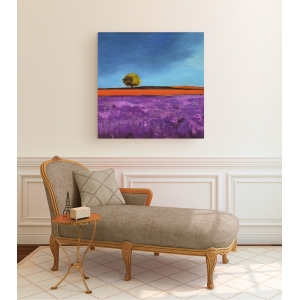 Cuadros de paisajes de campo en canvas. Bloom, Campo de lavanda