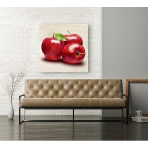 Leinwandbilder für Küche. Remo Barbieri, Äpfel