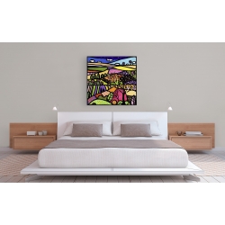 Wall art print and canvas. Wallas, The scent of colors