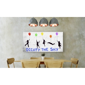 Cuadros graffiti en canvas. Masterfunk Collective, Occupy the Sky