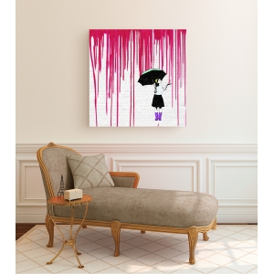 Wall art print and canvas. Masterfunk Collective, Expecting Red