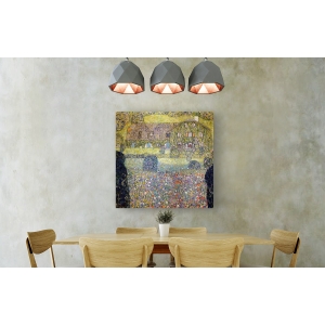 Leinwandbilder. Gustav Klimt, Landhaus am Attersee