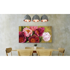 Cuadros de flores en canvas. Jenny Thomlinson, My Tulips