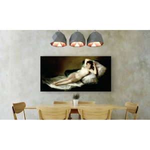 Cuadro famoso en canvas. Francisco Goya, La Maja desnuda