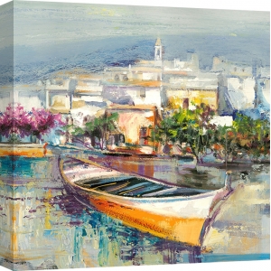 Cuadros de barcos en canvas. Florio, País mediterráneo