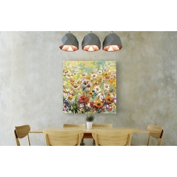 Wall art print and canvas. Luigi Florio, Field in Bloom (detail)