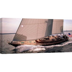 Wall art print and canvas. Neil Rabinowitz, Sailboat on its way home