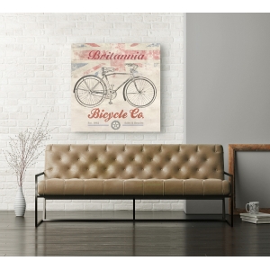 Quadro, stampa su tela. Skip Teller, UK Bikes