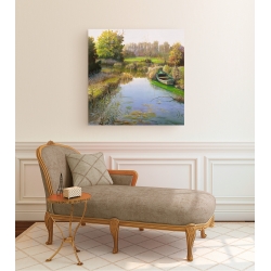 Wall art print and canvas. Adriano Galasso, On the river