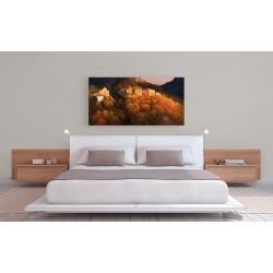 Wall art print and canvas. Adriano Galasso, Villan on the hill