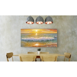 Wall art print and canvas. Adriano Galasso, Evening Wave